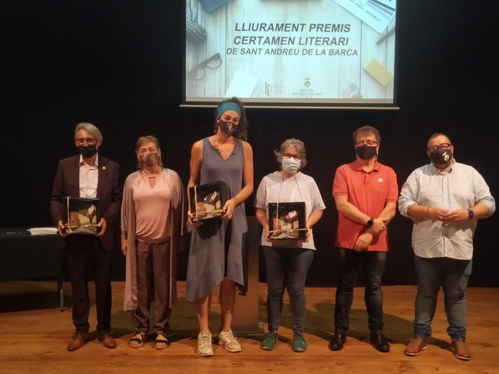 Lliurament dels premis del Certamen Literari Ciutat de Sant Andreu de la Barca